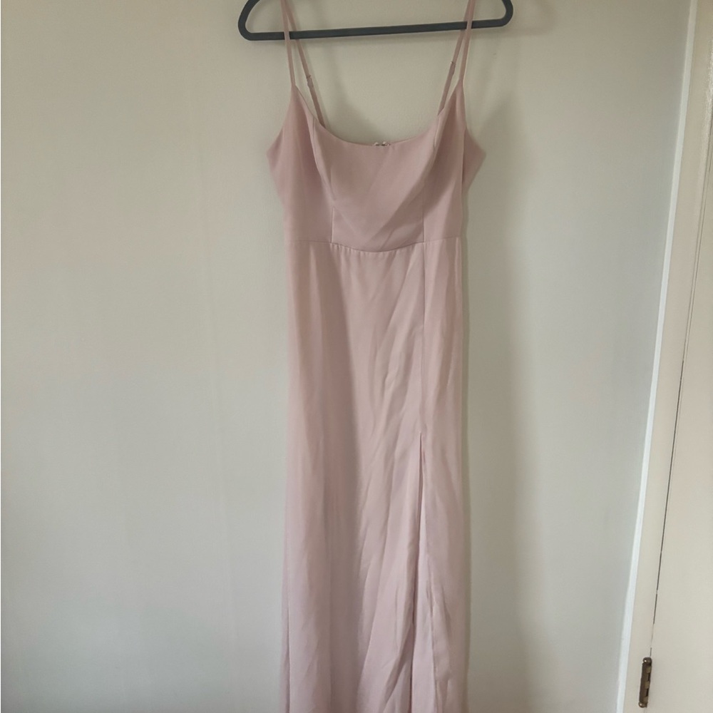 Birdy Grey pale blush pink dress